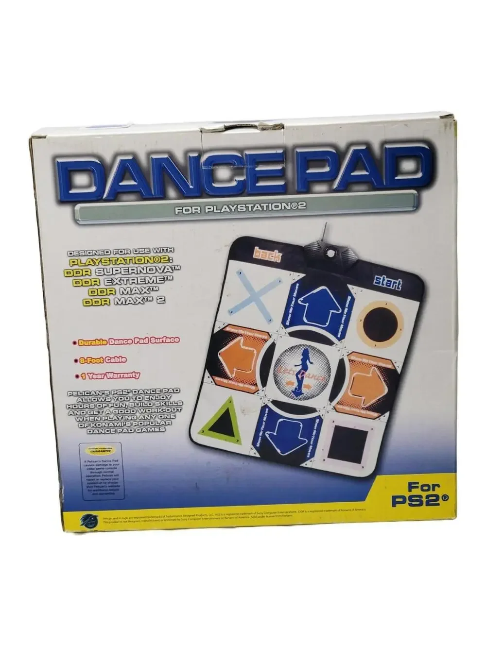 Pelican Dancepad For Playstation 2
